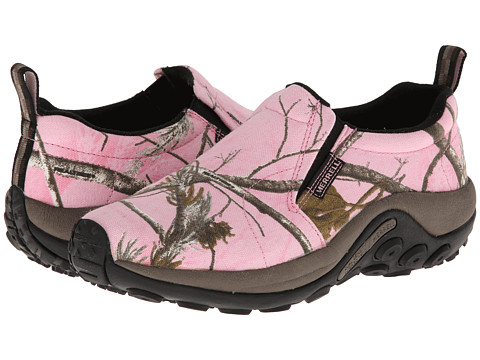 pink merrell shoes