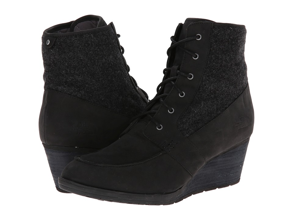 The North Face - Bridgeton Wedge Lace (TNF Black/TNF Black) Women