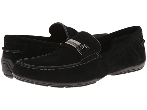 UPC 888542007714 product image for Calvin Klein Wallace (Black Suede) Men's Slip on  Shoes | upcitemdb.com