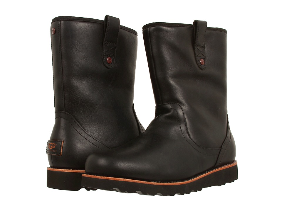 UGG - Stoneman (Black Leather