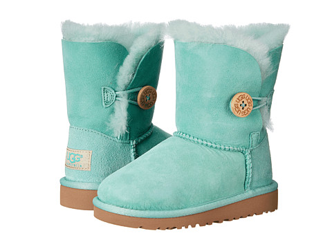 UPC 887278952930 product image for UGG Kids Bailey Button (Toddler/Little Kid) (Surf Spray) Girls Shoes | upcitemdb.com