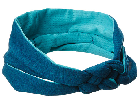 adidas Kids - Ultimate Top Knot Headband (Little Kid/Big Kid) (Heather Power Teal/Vivid Mint) Headband