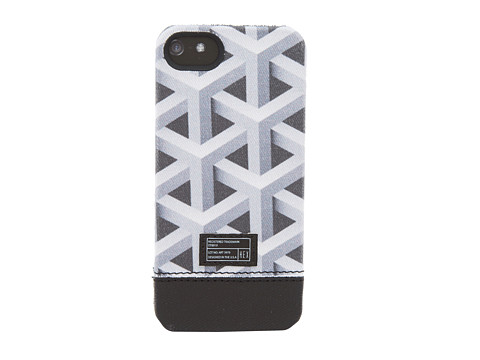 Hex - Focus Case - iPhone 5 (Black/White Geo) Cell Phone Case
