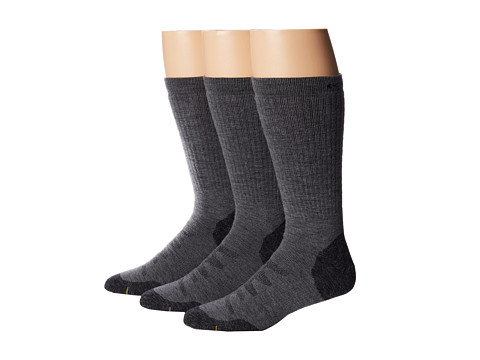 Keen Olympus Medium Crew 3-Pair Pack (Gray) Men's Crew Cut Socks Shoes