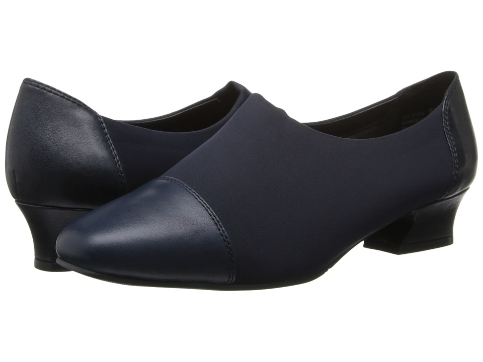 David Tate - Marina (Navy Nappa/Micro) Women