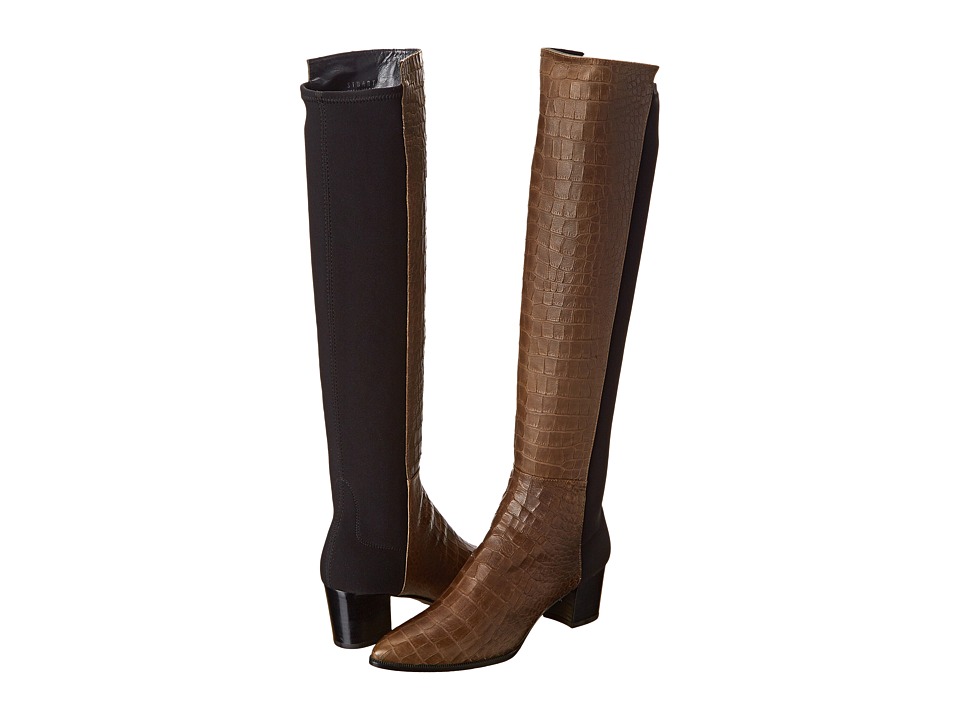Stuart Weitzman - Demisvelt (Swamp Soft Croco) Women