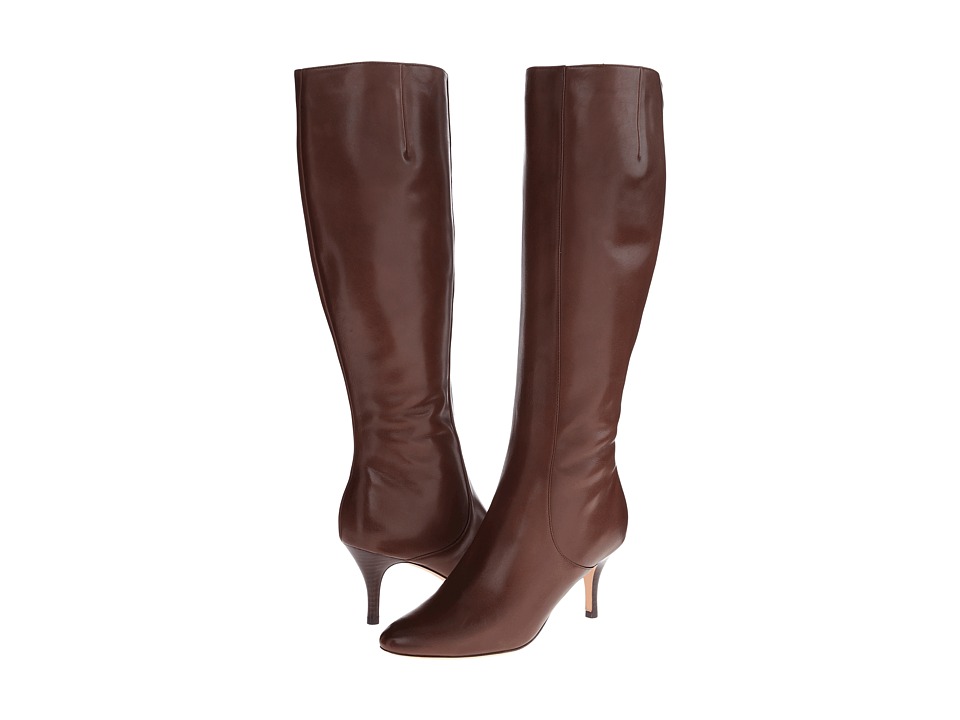 Cole Haan - Carlyle Dress Boot Extended Calf (Chestnut) Women