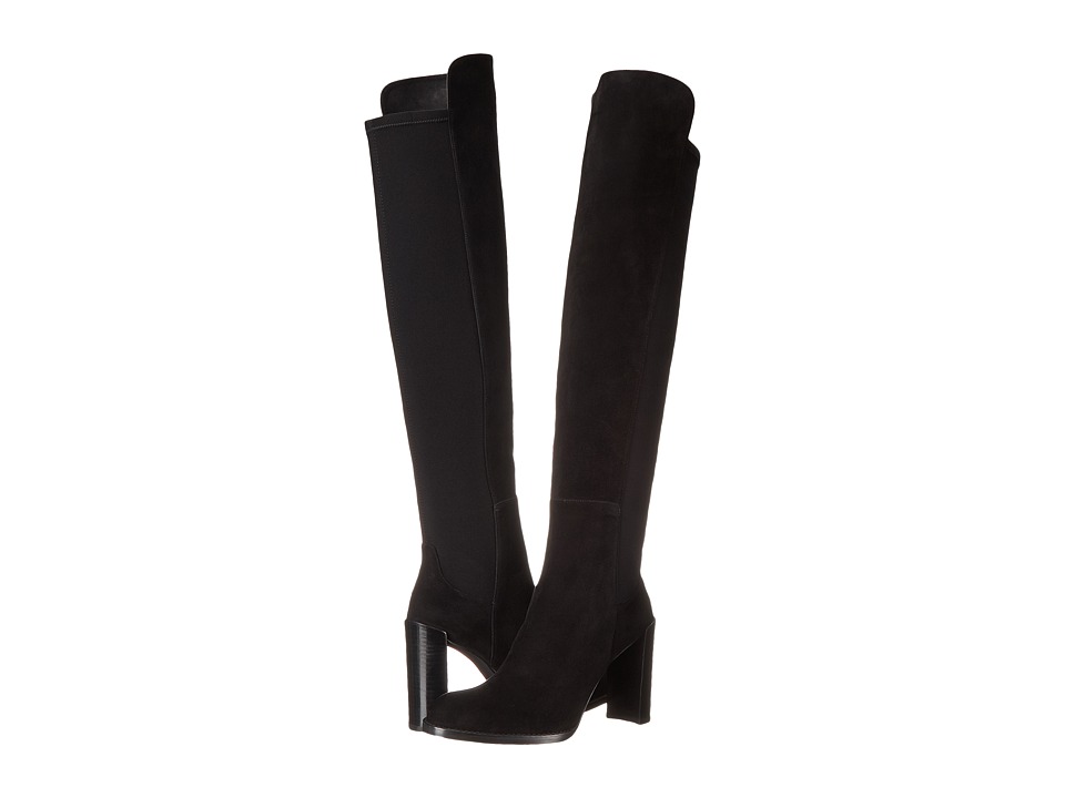 Stuart Weitzman Hijack (Black Suede) Women