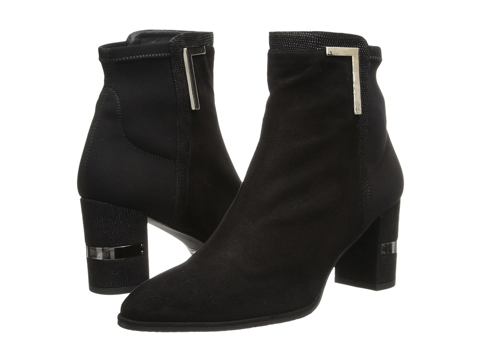 Stuart Weitzman - Scaffold (Black Suede) Women
