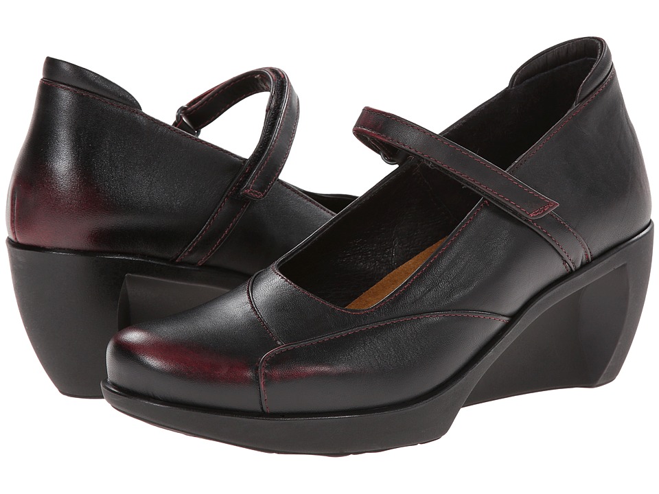Naot Footwear Day (Volcanic Red Leather) Women