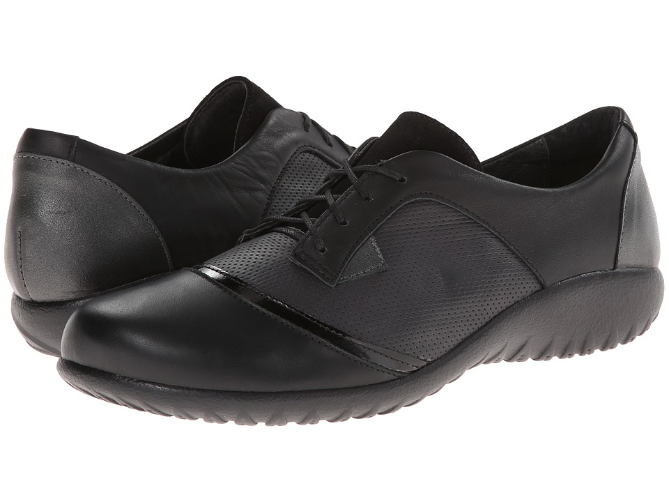 Naot Footwear Harore (Onyx Leather/Jet Black Leather/Black Suede/Jet Black Leather) Women