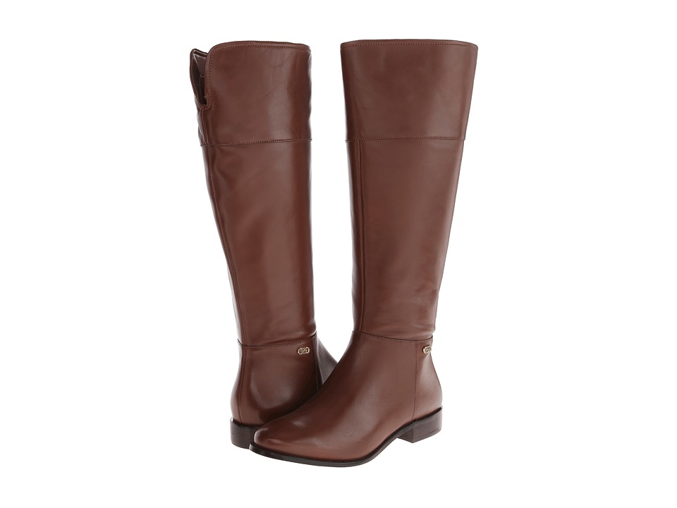 Cole Haan - Primrose Riding Boot Extended Calf (Harvest Brown) Women