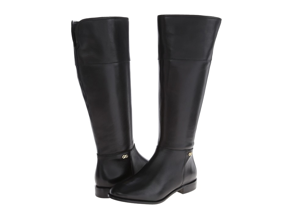 Cole Haan Primrose Riding Boot Extended Calf (Black) Women