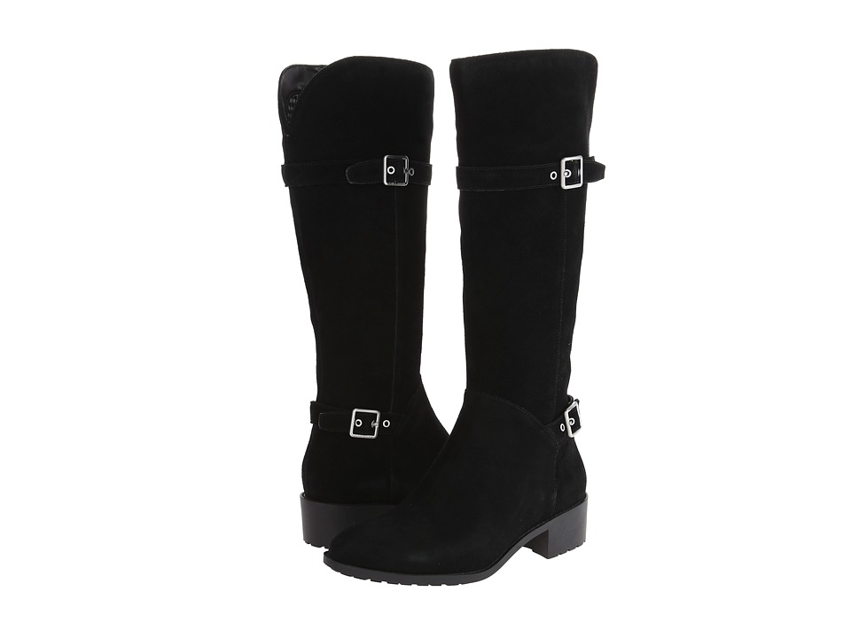 Cole Haan - Indiana Tall Boot Waterproof (Black Suede) Women