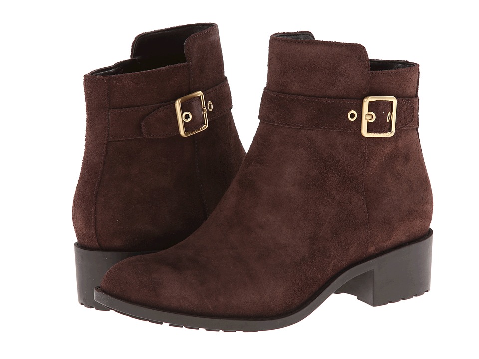 Cole Haan - Indiana Short Boot Waterproof (Chestnut Suede) Women
