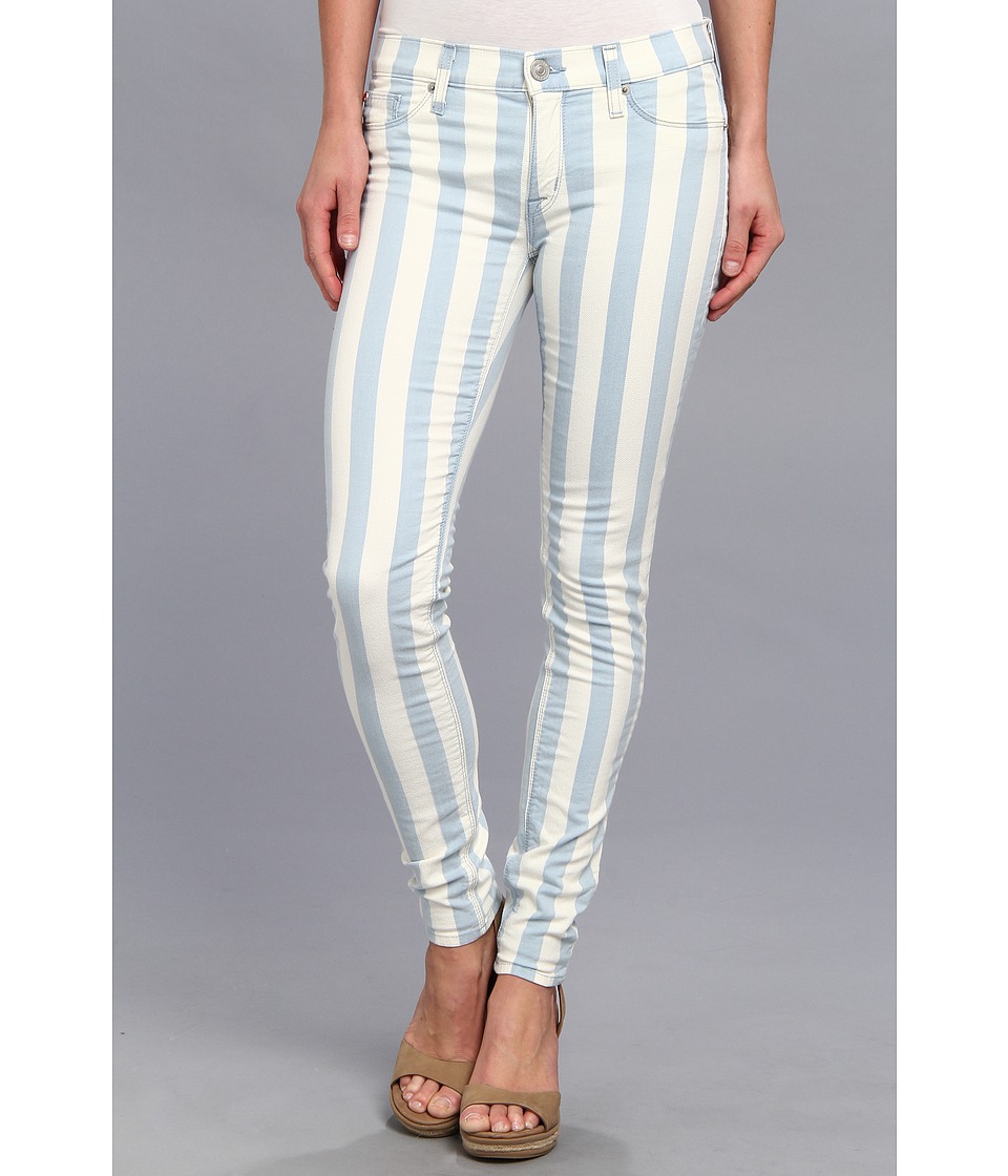 Hudson Krista Super Skinny Stripe in Liberated (Liberated) Women
