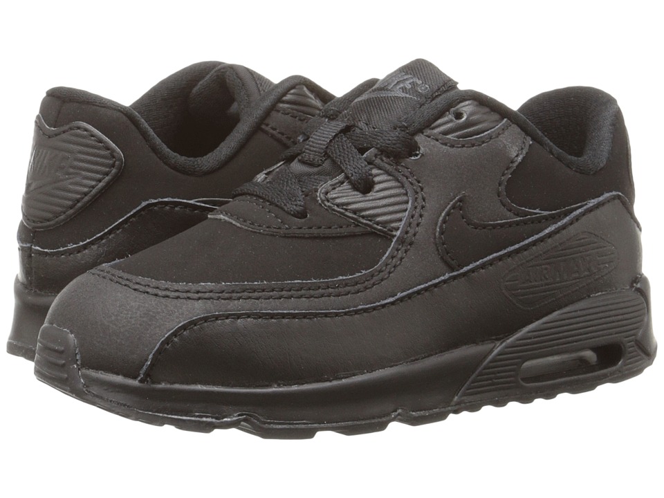 Nike Kids - Air Max 90 (Infant/Toddler) (Black/Dark Grey) Boys Shoes