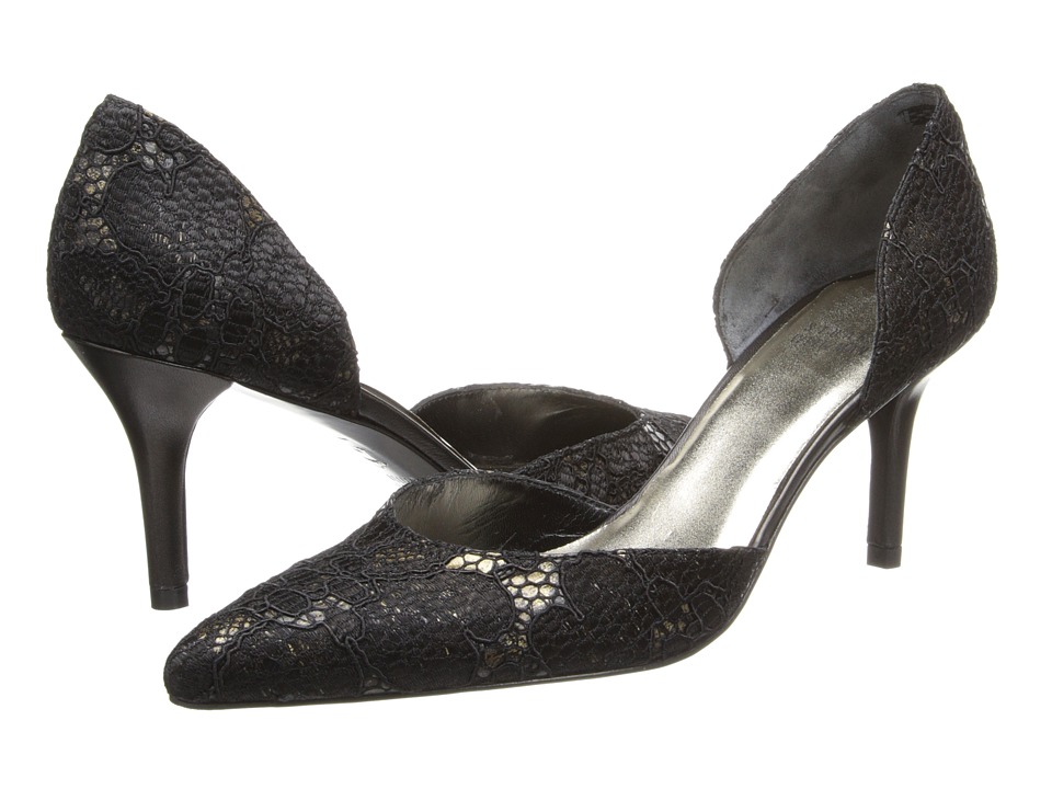 Stuart Weitzman Bridal & Evening Collection Para (Ant Black Day Lace 1) High Heels
