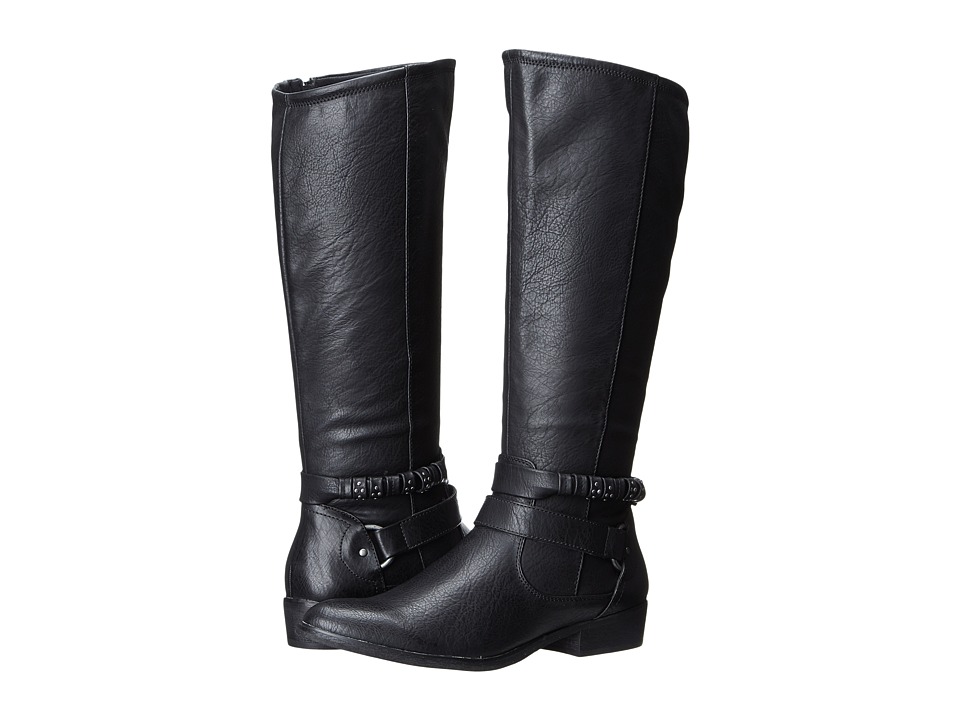Bare Traps - Tatiana (Black Leather) Women