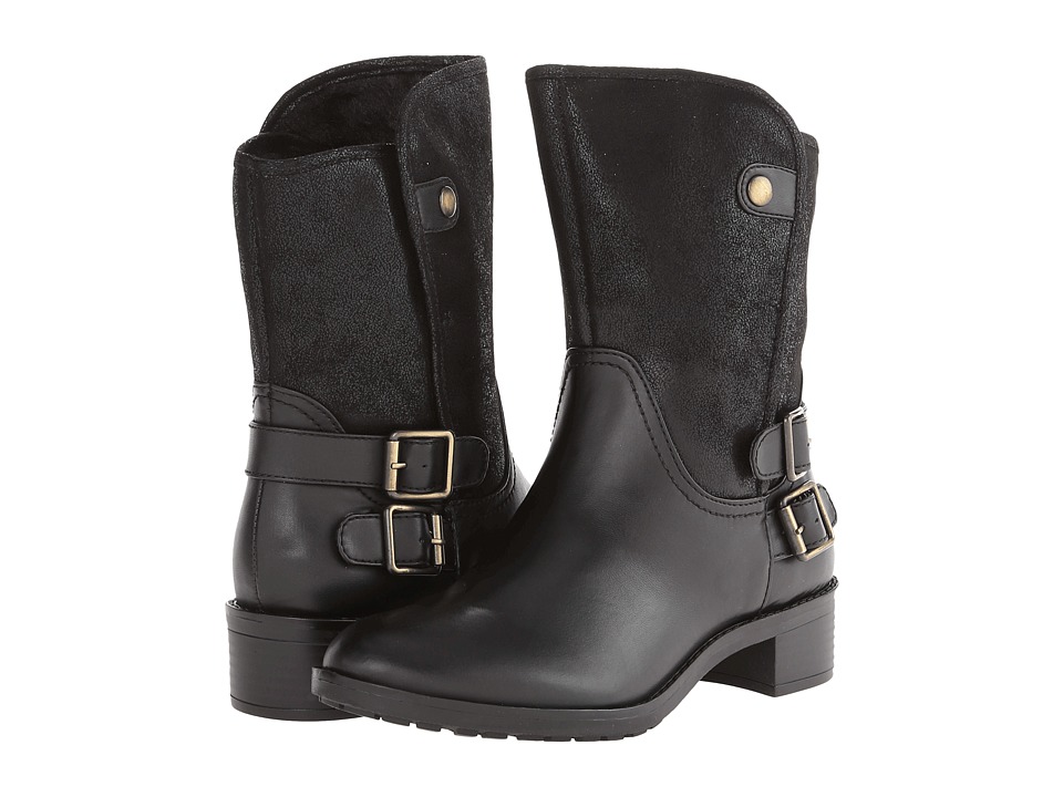 Naturalizer Metro (Black Smooth/Microfiber) Women