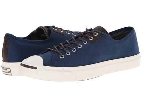 jack purcell navy blue leather