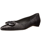 Stuart Weitzman Lolaflat (Nero Foil Nappa)