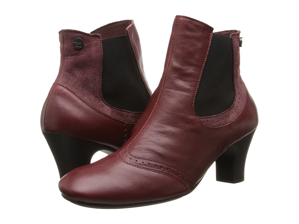 Think! - Heah Slip On Ankle Boot - 83209 (Chianti/Kombi) Women