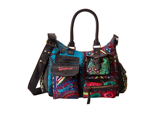EAN 8433937511028 product image for Desigual London Crossbody (Burgundy) Cross Body Handbags | upcitemdb.com