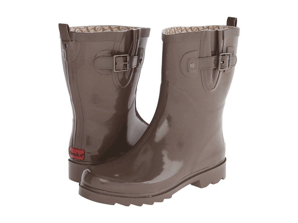 Chooka - Posh Solid Mid (Taupe) Women