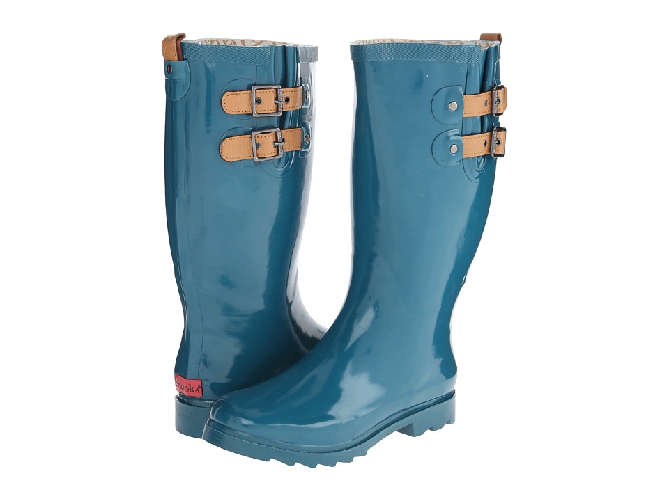 Chooka - Top Solid Rain Boot (Teal) Women