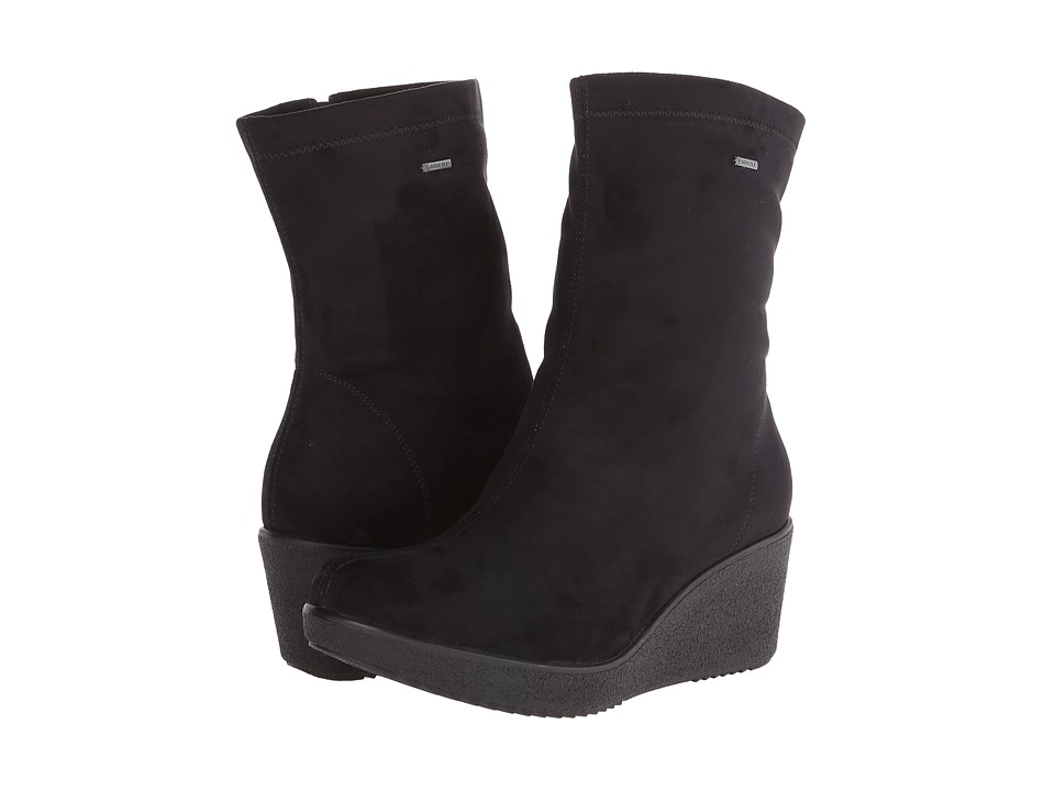 ara - Veda (Black Stretch Microsuede) Women