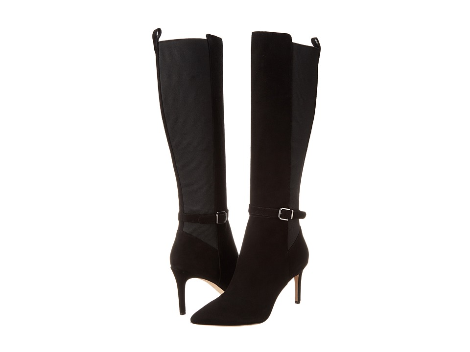 Via Spiga - Calandra (Black Kid Suede) Women