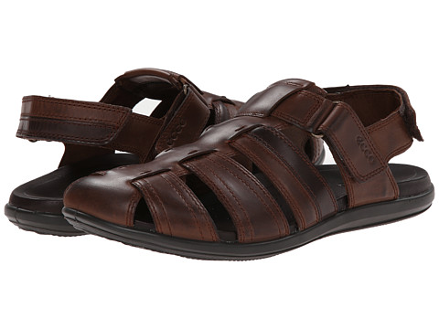 UPC 737429764793 product image for ECCO - Chander Closed Toe Sandal (Cocoa Brown/Coffee) Men's Shoes | upcitemdb.com