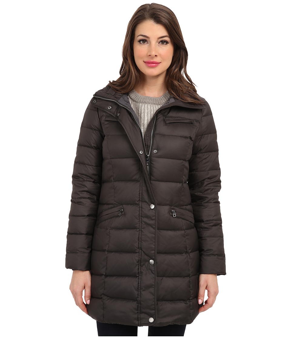 Cole Haan - Light Weight Packable Belted Down (Black) Women