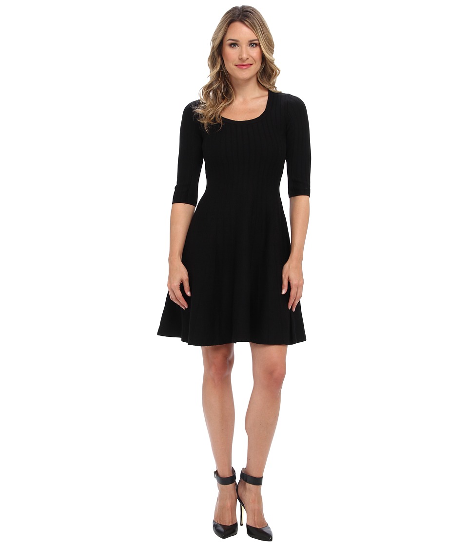 NIC+ZOE Twirl Dress (Black Onyx 2) Women