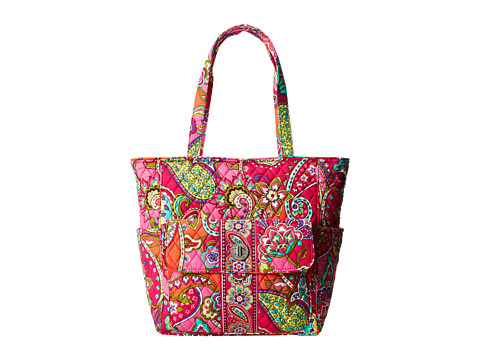 Vera Bradley Tablet Tote (Pink Swirls) Tote Handbags