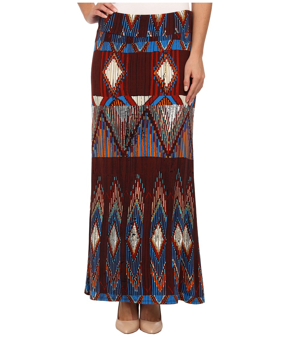 Karen Kane - Southwestern Maxi Skirt (Print) Women's Skirt