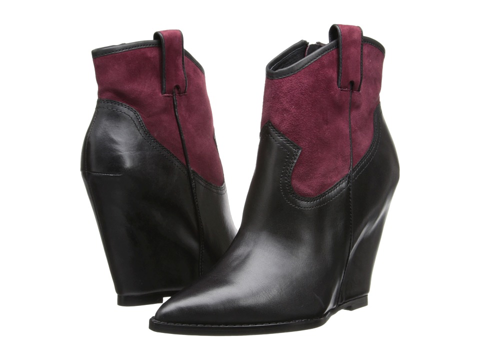 ASH - Jude (Black/Bordeaux Box Calf) Women
