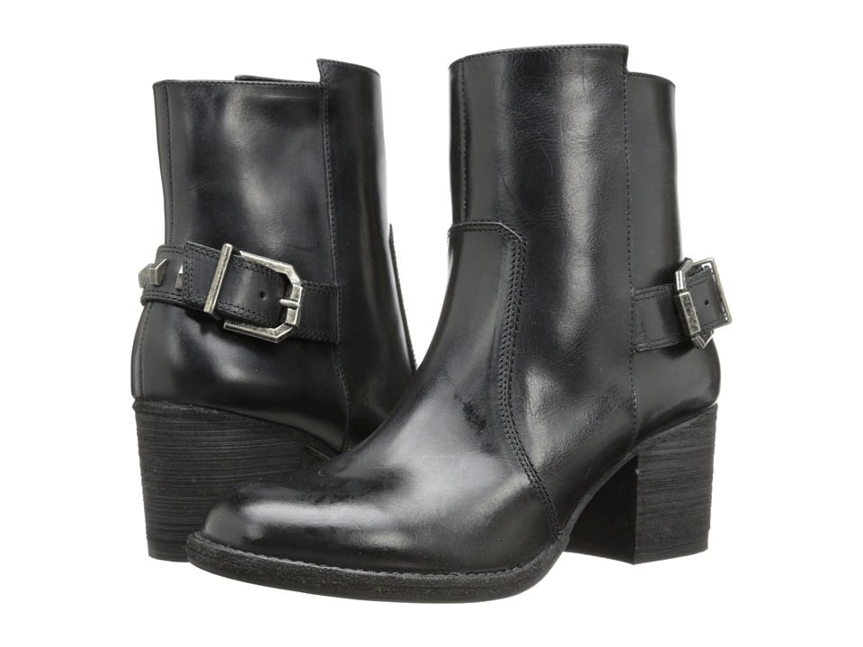 Kenneth Cole New York Fennick (Black Leather) High Heels