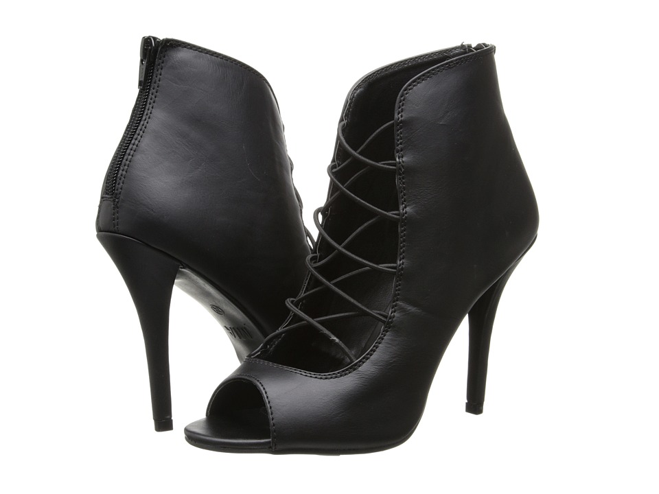 MIA Vienna (Black Faux) High Heels