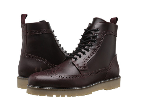 EAN 5034604036894 product image for Fred Perry Northgate Boot Leather (Oxblood/Black) Men's Boots | upcitemdb.com