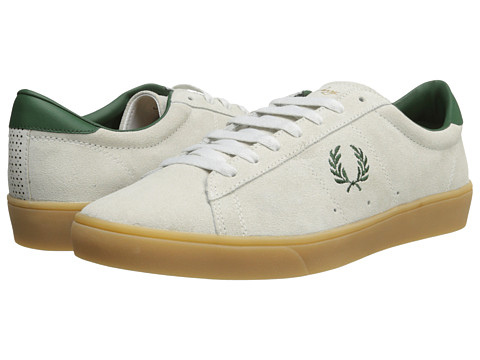 EAN 5034603984790 product image for Fred Perry Spencer Suede (Porcelain/Tartan Green) Men's Lace up casual Shoes | upcitemdb.com