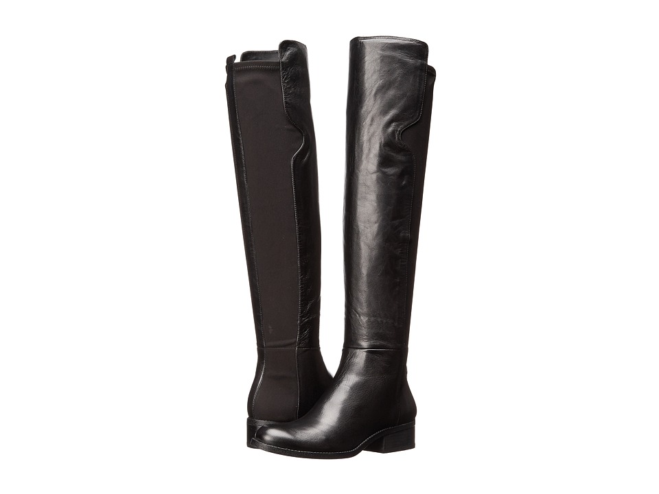 Nine West - Pristeen (Black/Black Leather) Women