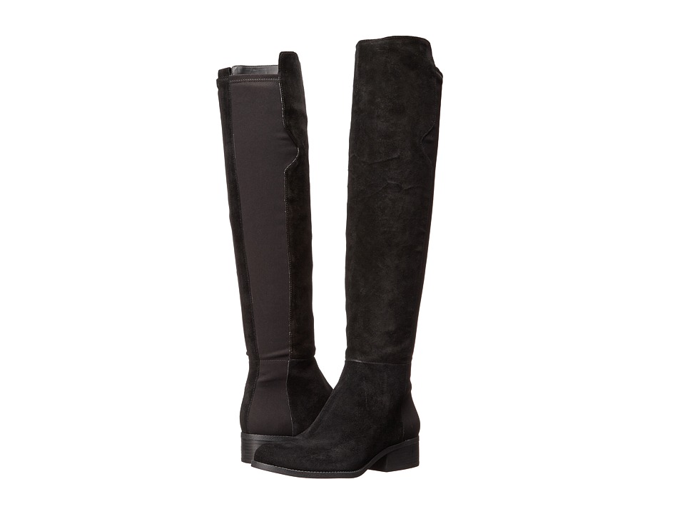 Nine West - Pristeen (Black/Black Suede) Women