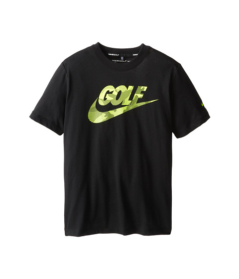 Upc 884802344377 Nike Kids Golf T Shirt Big Kids Black Volt