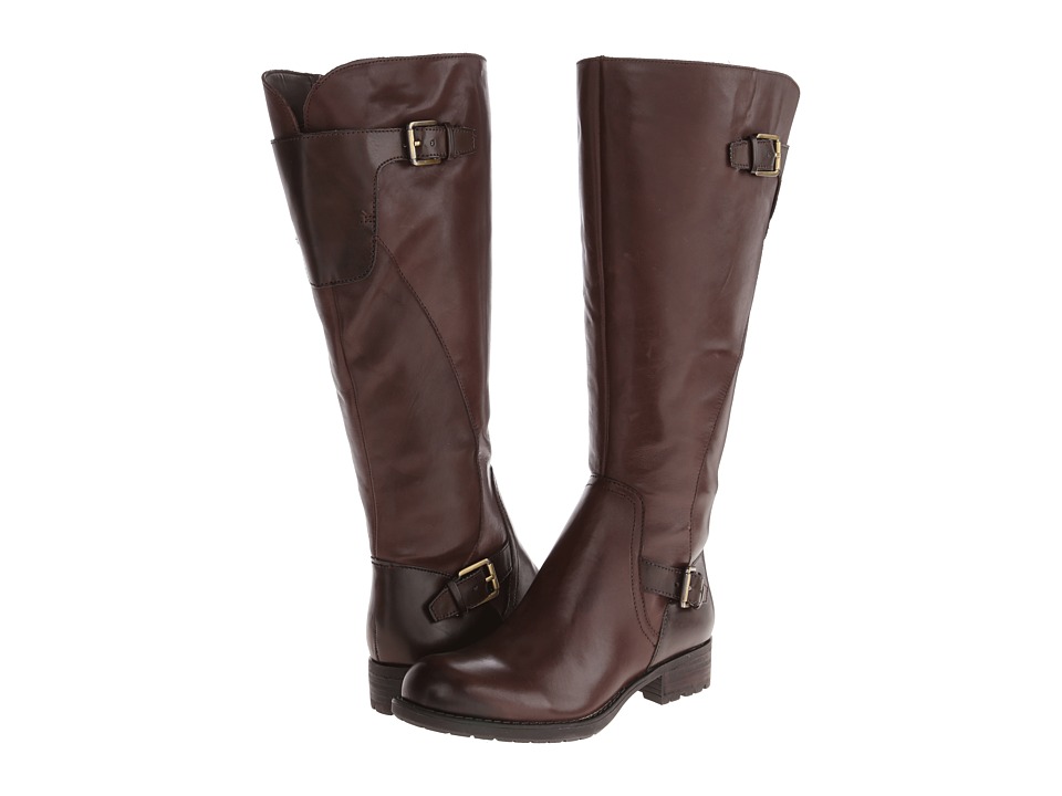 Franco Sarto - Perk Wide Shaft (Oxford Brown Leather) Women