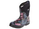Bogs Winter Blooms Mid Lite (Black Multi)