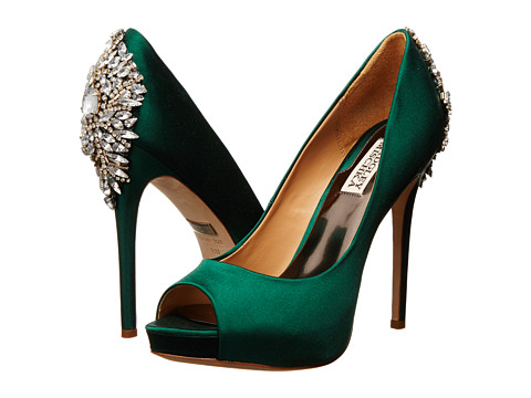 emerald green ladies shoes