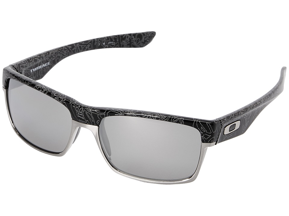 UPC 700285941622 product image for Oakley Two Face (Chrome Iridium Polarized w/ Polished Black) Sport Sunglasses | upcitemdb.com