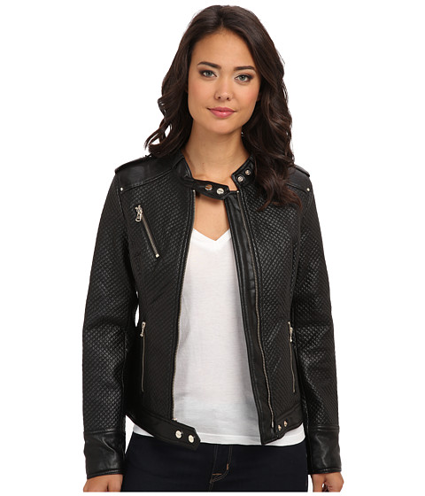 kenneth cole women's leather coats
